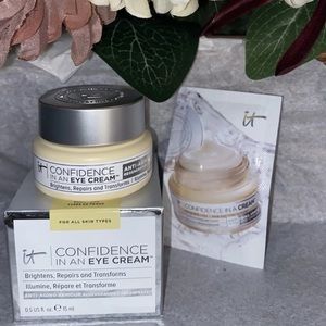 It Cosmetics Confidence In An EYE CREAM 0.5 oz / 15 ml New In Box